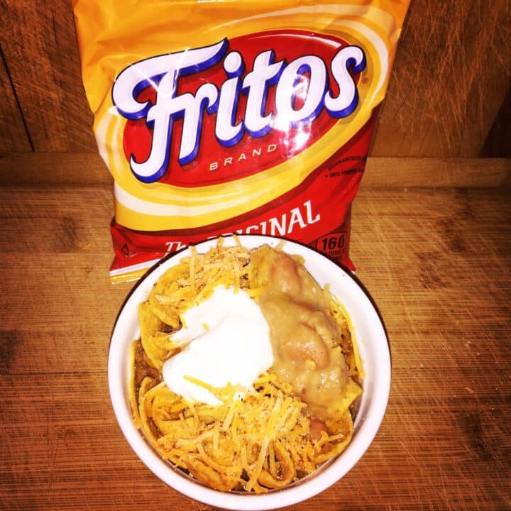 Instant Pot Chili Frito Pie - Eating in an Instant