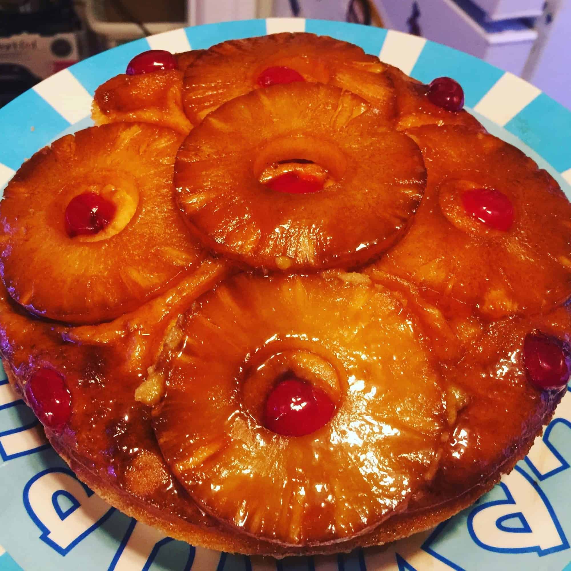 Pineapple upside down cake ninja foodi hot sale