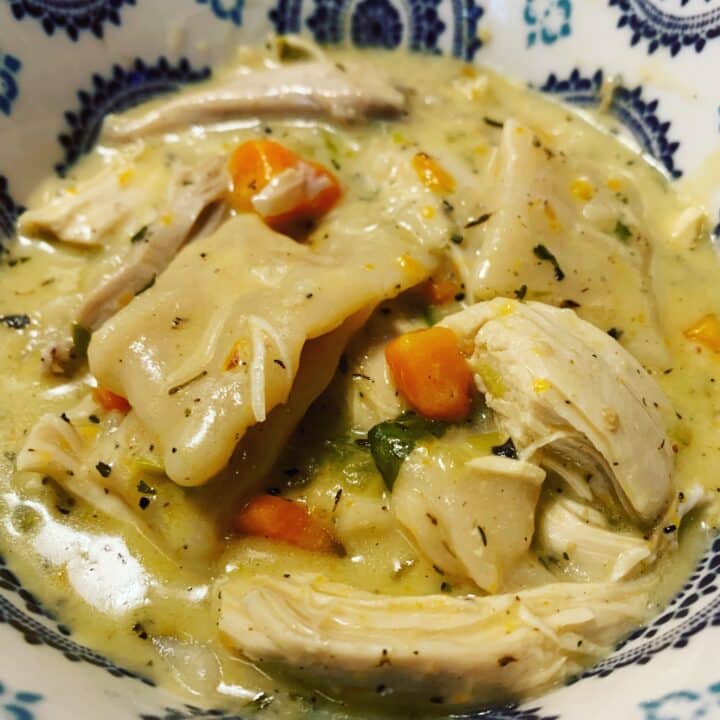 Instant Pot Chicken Dumplings