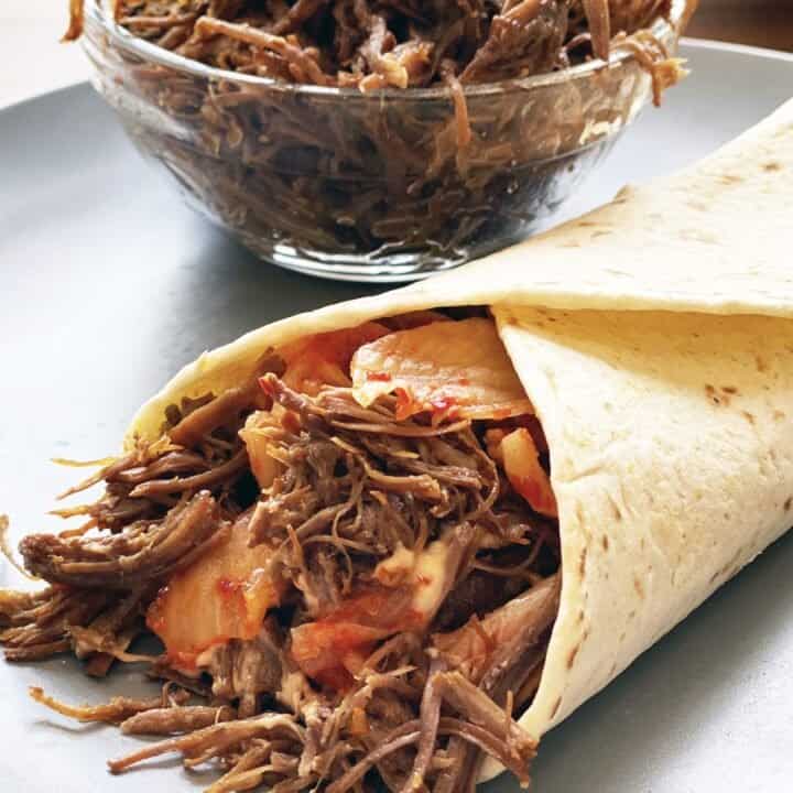 Instant Pot Korean Beef Tacos