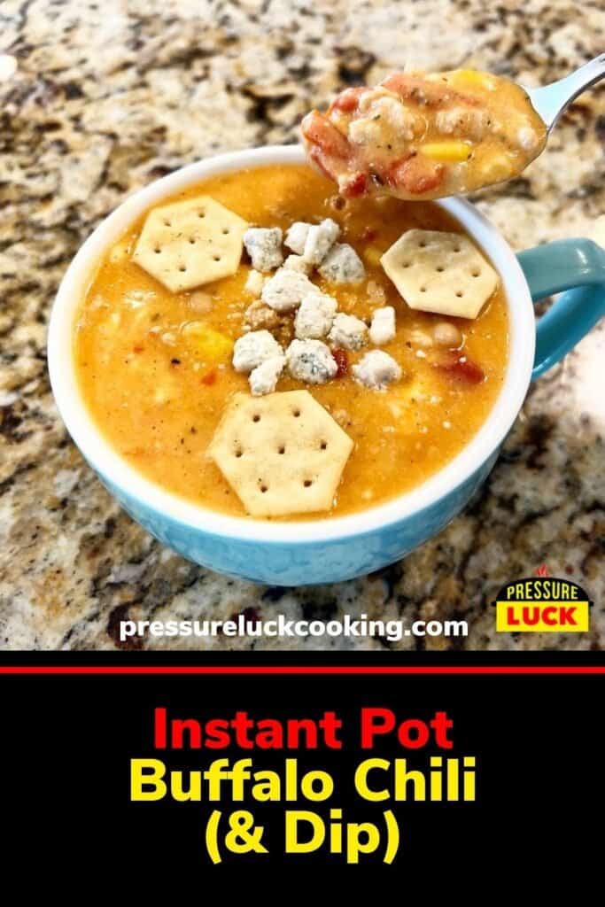 Buffalo chicken discount chili instant pot