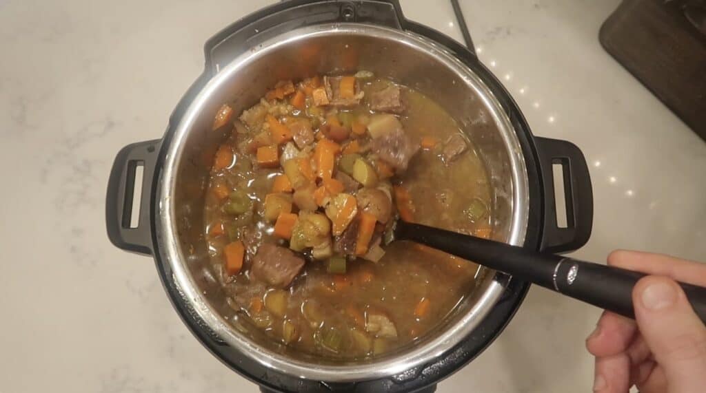 Instant Pot Beef Barley Soup Pressure Luck Cooking