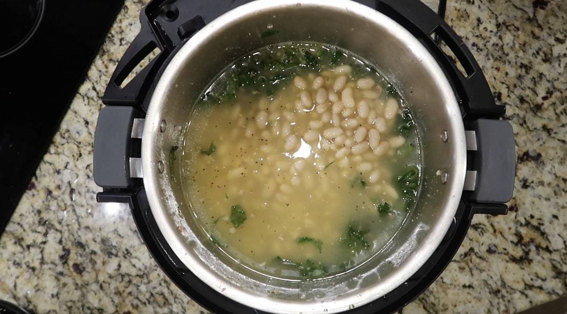 Instant Pot Bean & Escarole Soup Pressure Luck Cooking