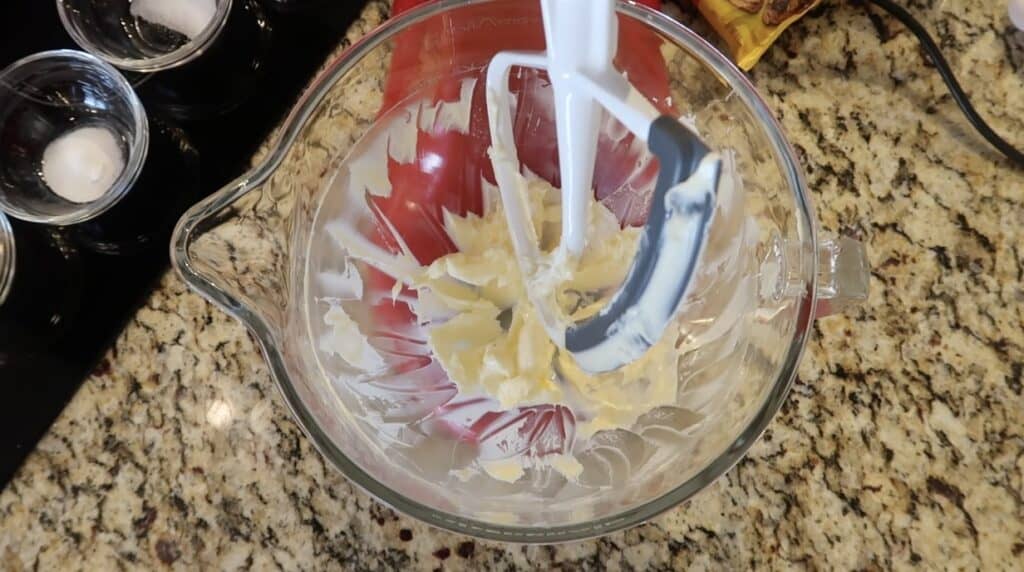 Creamed butter