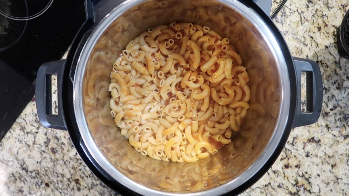 Instant Pot Pepperoni Pizza Pasta Pressure Luck Cooking