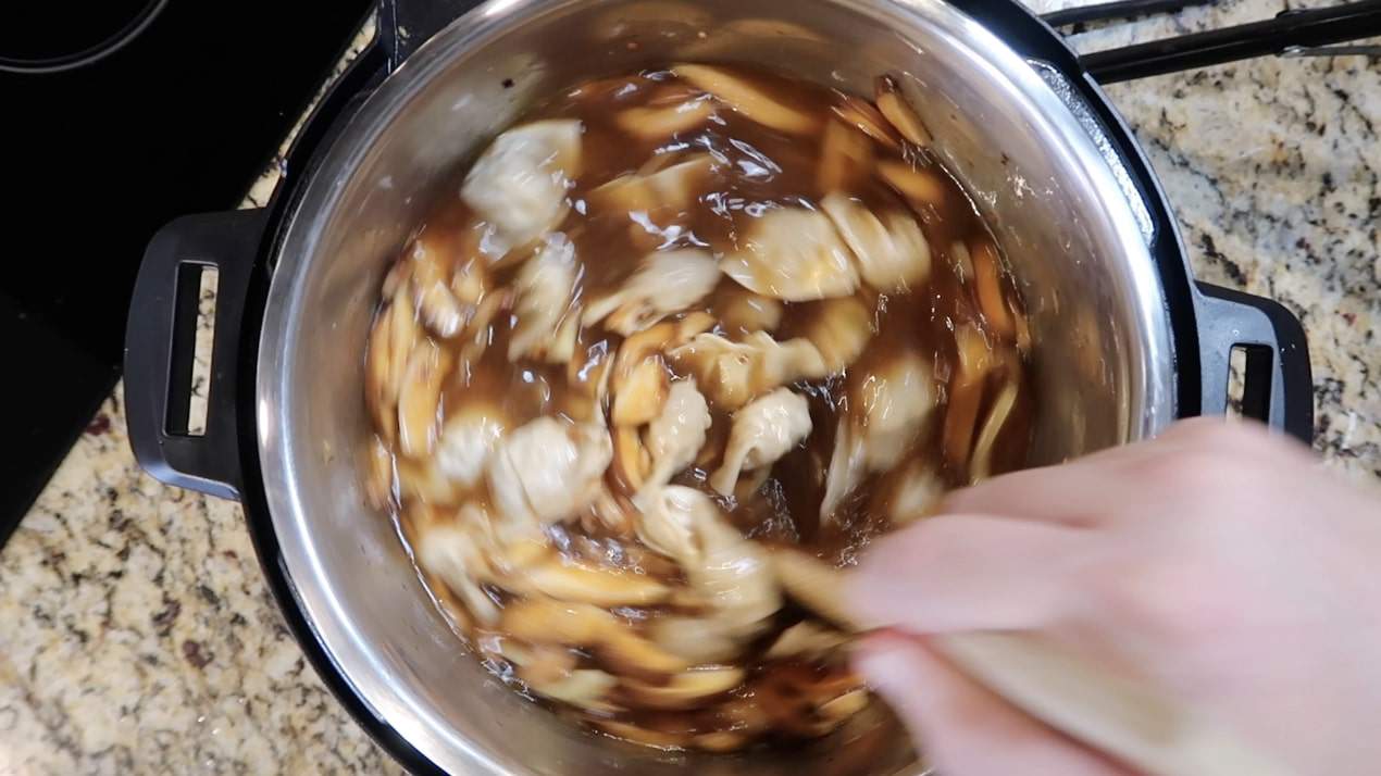 Instant Pot Spicy Dumpling Soup Pressure Luck Cooking