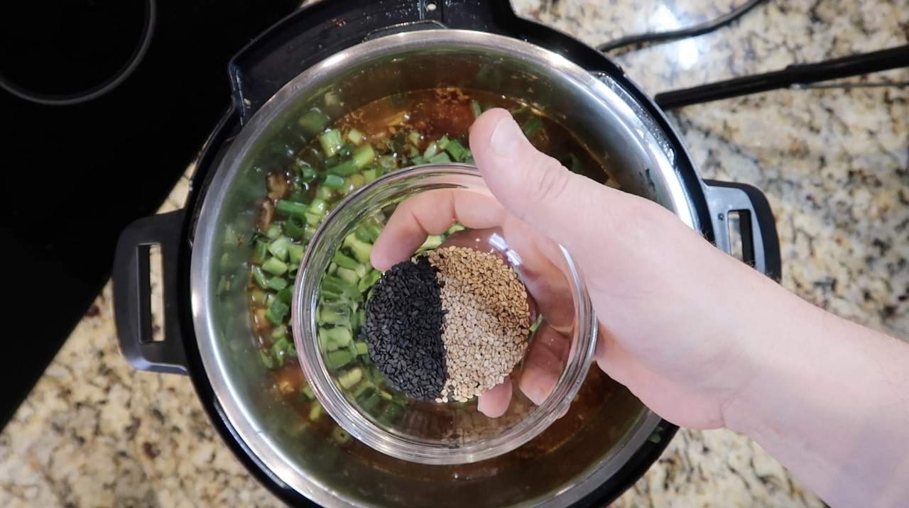 Instant Pot Spicy Dumpling Soup Pressure Luck Cooking