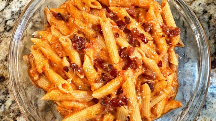 Instant Pot Penny Penne (Budget Pasta) - Pressure Luck Cooking