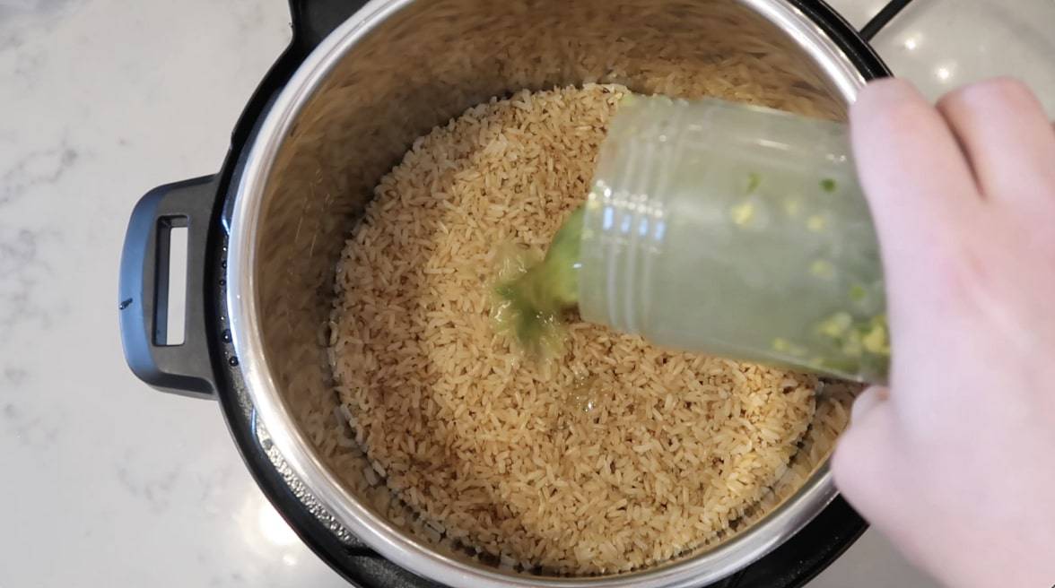 Instant Pot Ginger-Scallion Chicken & Rice - Pressure Luck Cooking