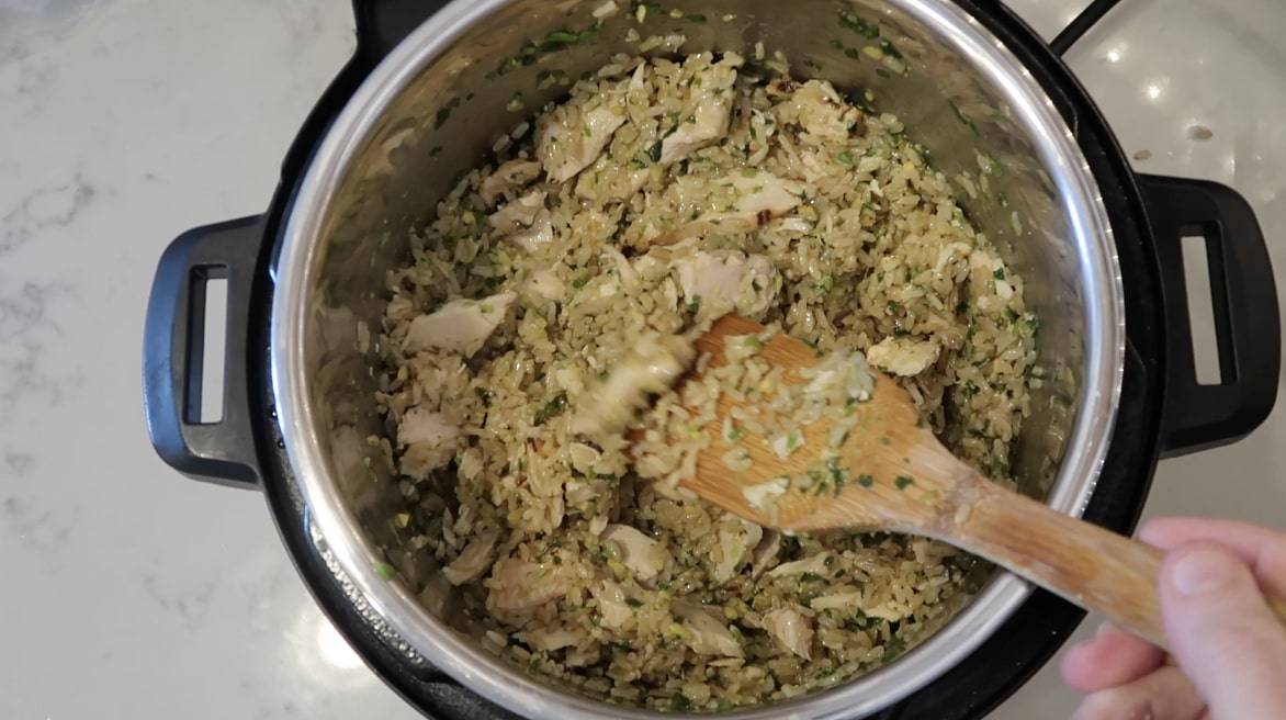 Instant Pot Ginger-Scallion Chicken & Rice - Pressure Luck Cooking