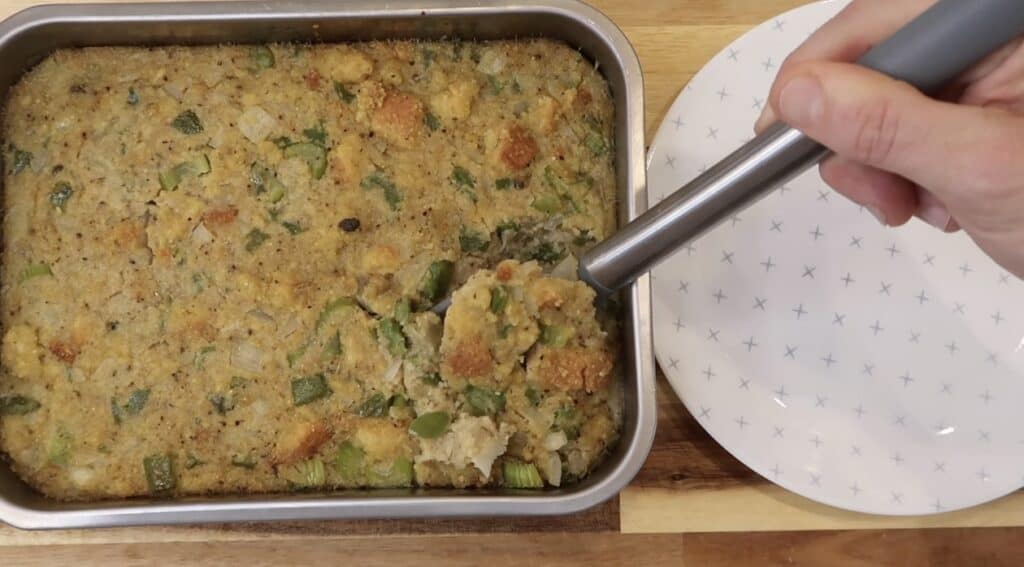 Classic Cornbread Dressing - Pressure Luck Cooking